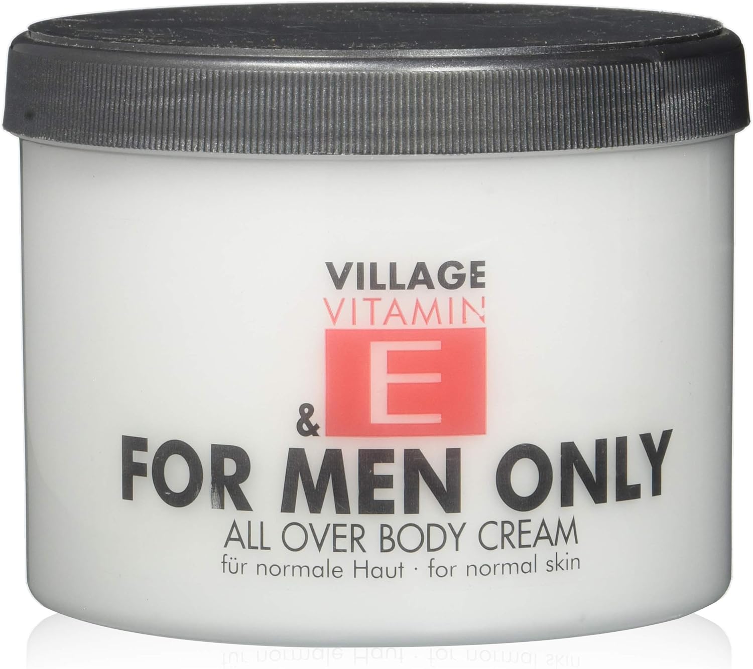 Village Body Cream 500ml met vitamine E Men Only Body Cream Body Cream 500ml