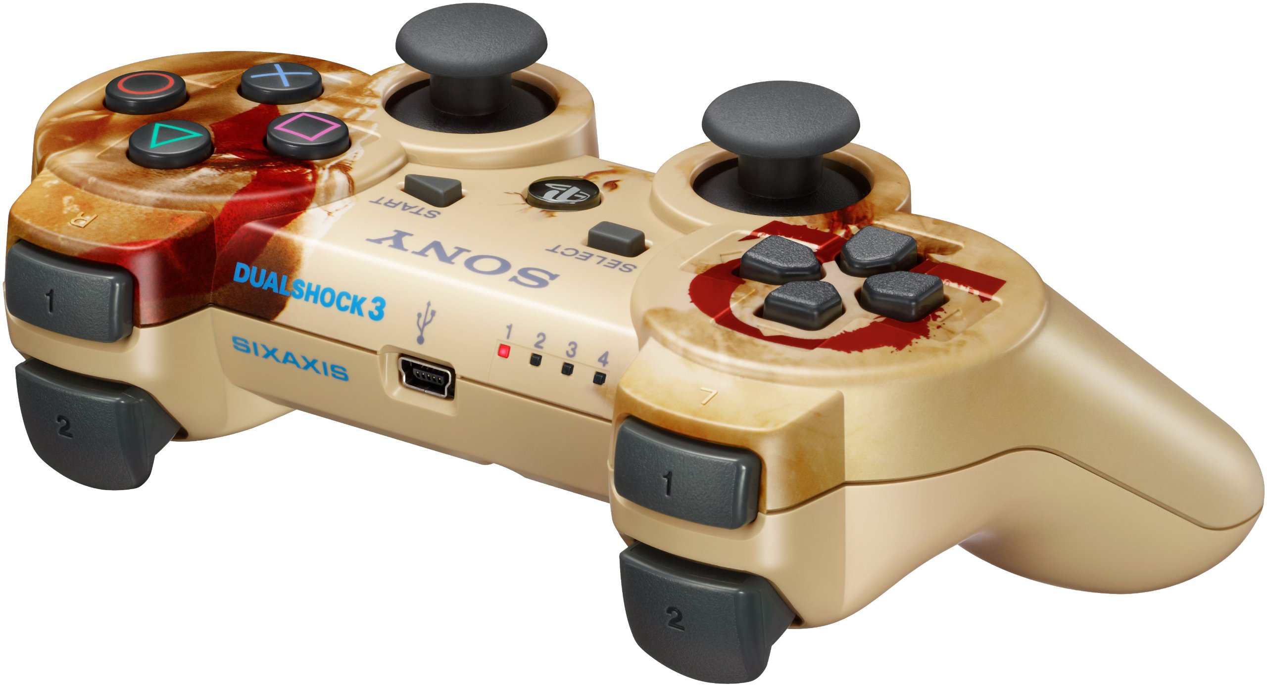 Manette PS3 Dual Shock 3 'God of War : Ascension' - édition spéciale