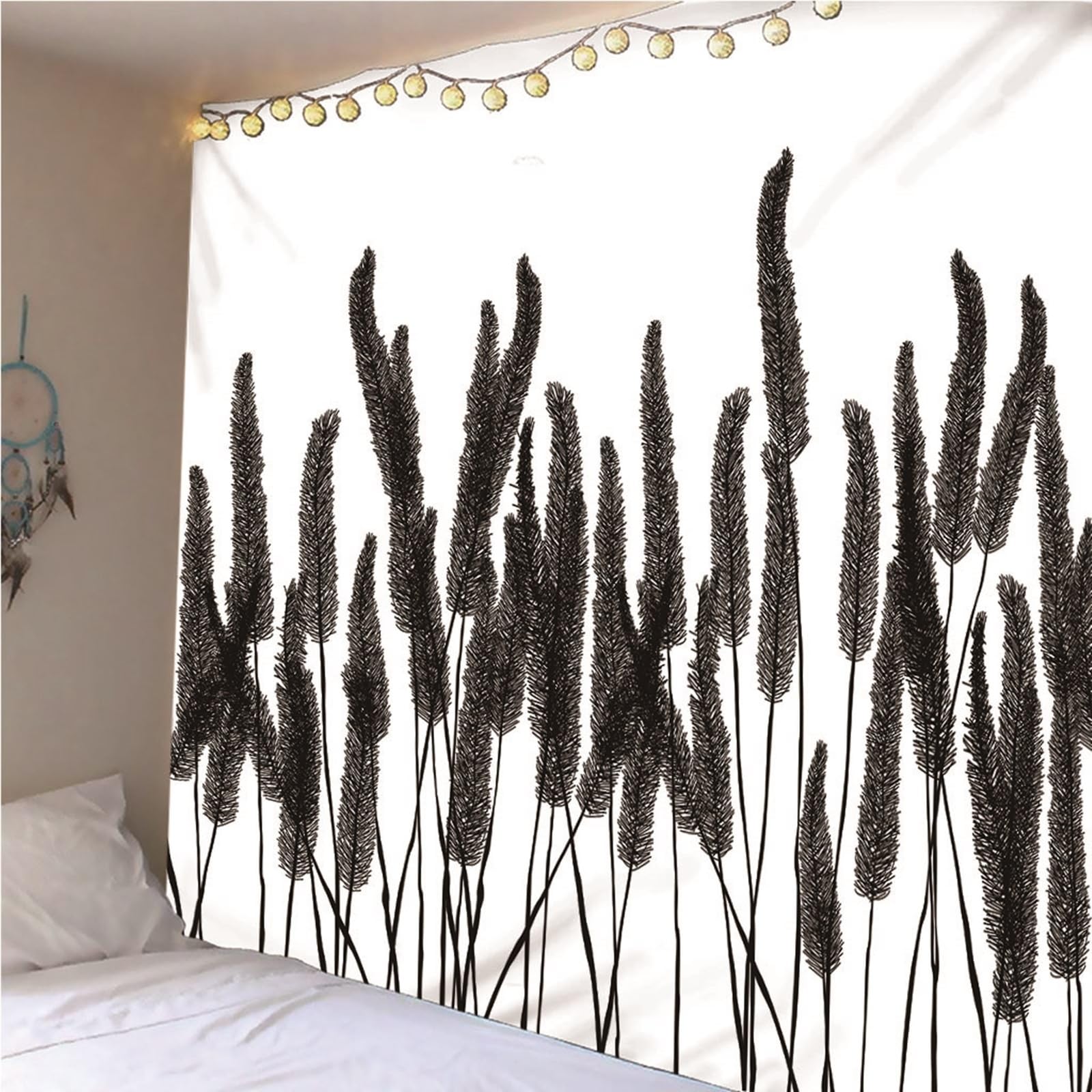 Arazzo Gigante Lieson 260x240cm Bersaglio Freccette Nero/grigio: Decora La Tua Stanza Con Stile