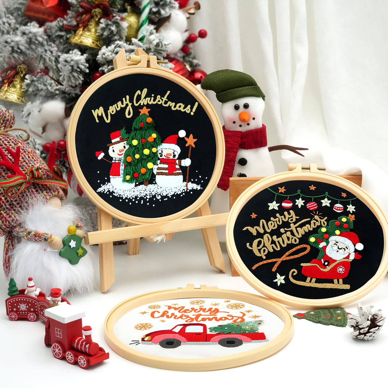 Generisch Stick-Set Für Weihnachten | Anfänger Kreuzstich Sets