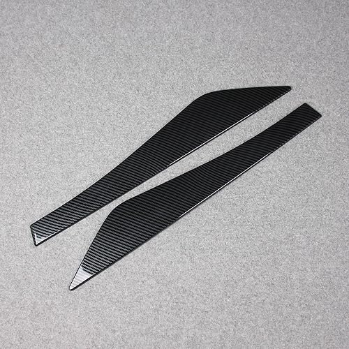 Miniatura 4 de Para Nissan Rogue 2021 2022 2023 2024 2025 Moldeado lateral del cuerpo Cubierta de protección de puerta Recortes Patrón de fibra de carbono