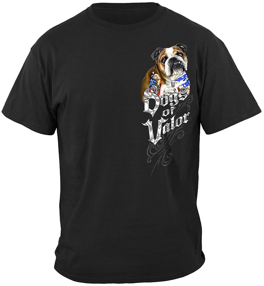 【DISCERNMENT】HIP DOG half T-shirts Amazon.com : Dogs of Valor Bull Dog T Shirt ADD-MM2339S