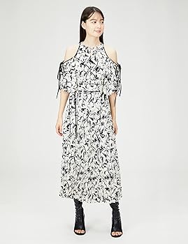 ソワンノワールプレミアムセット４点 Amazon.co.jp: [スナイデル] 2wayスリーブプリントワンピ