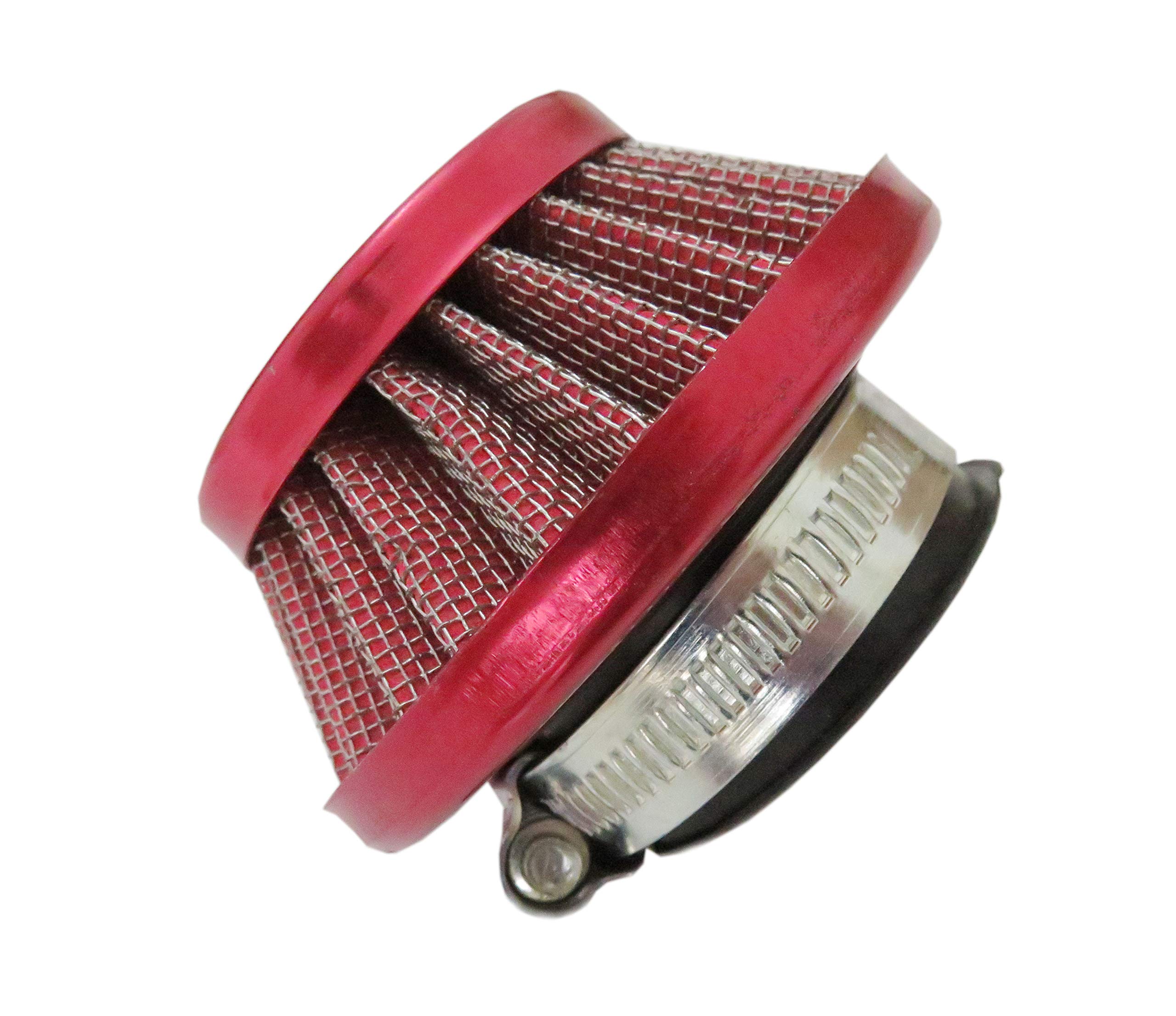 MC^MP 35mm Red Air Filter Cleaner Element for 50cc 70cc 90cc 110cc 125cc  ATV Dirt Bike Go Kart Pit Bike Wheeler Quad Dune Buggy
