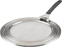 Circulon 13-Inch Stainless Steel Splatter Guard: Universal Mesh Screen for Mess-Free Frying, Perfect Searing & Kitchen Protection