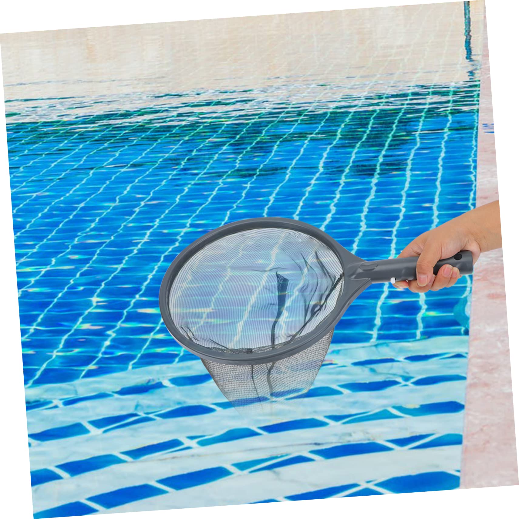 TOYANDONA 2 Piezas Limpieza para Piscina y Estanque Recogehojas Ligera Herramienta Duradera para Limpiar Desechos de Piscina Estanque y