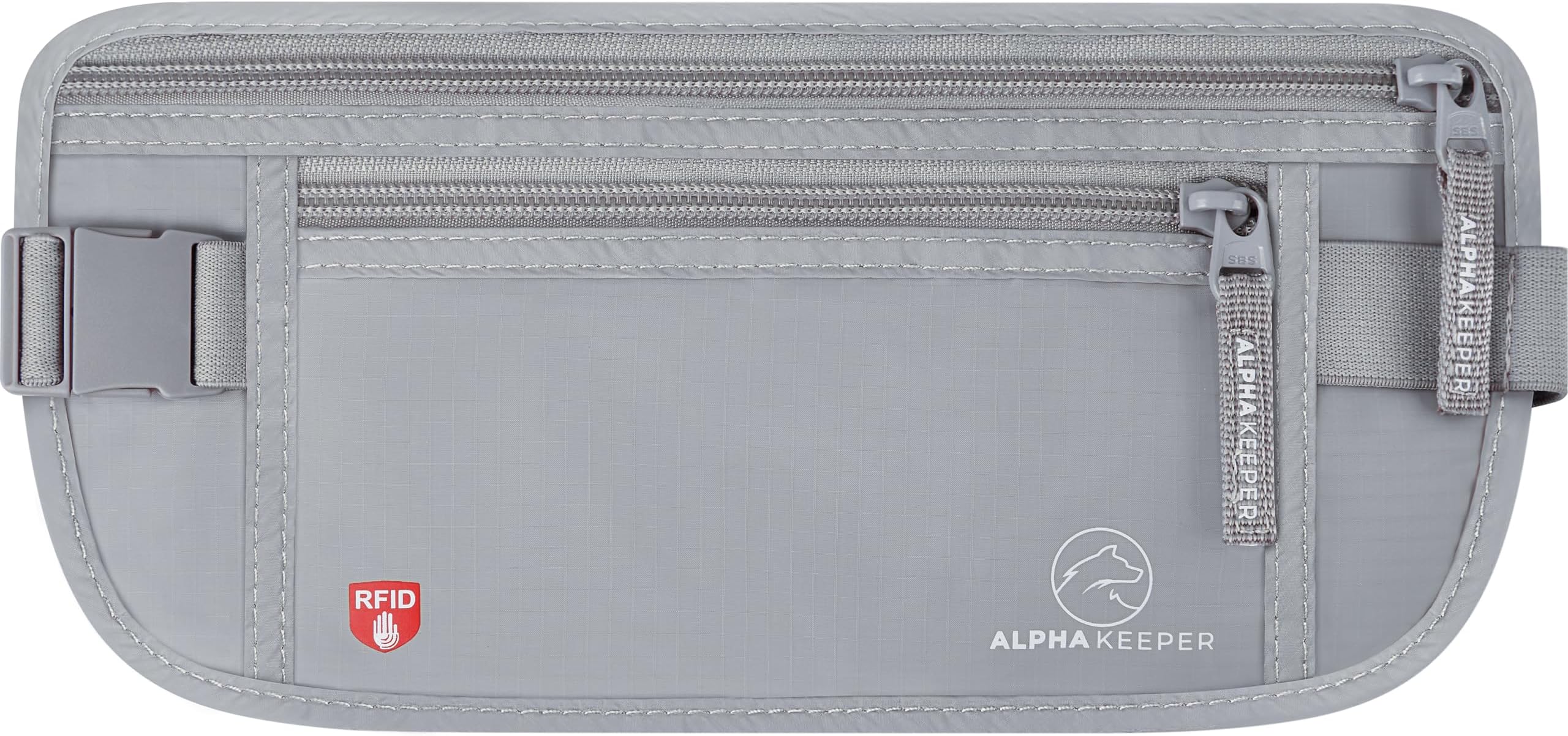 Money Belt for Travel Hidden Under Clothes โ RFID Blocking Passport Holder & Slim Waist Wallet Pouch for Women & Men, Anti-Theft Travel Accessories