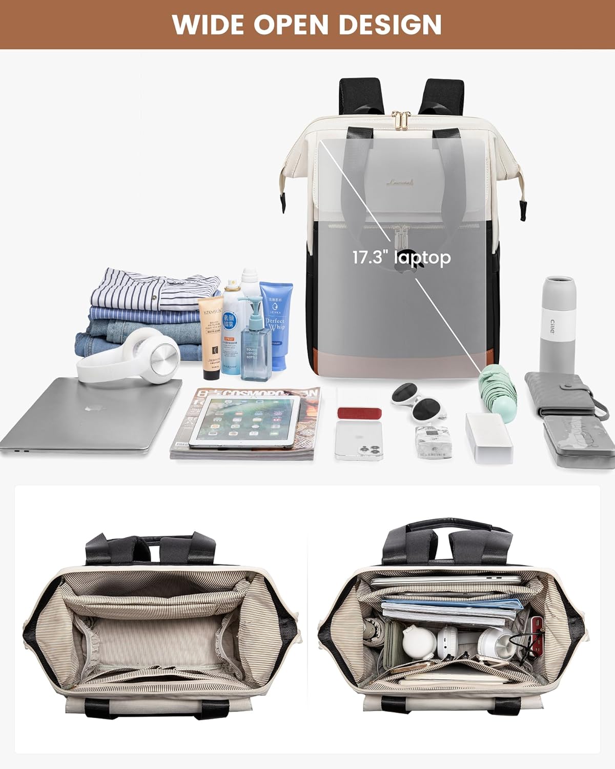 LOVEVOOK Rucksack: Der perfekte Begleiter für Reisen und Büro!