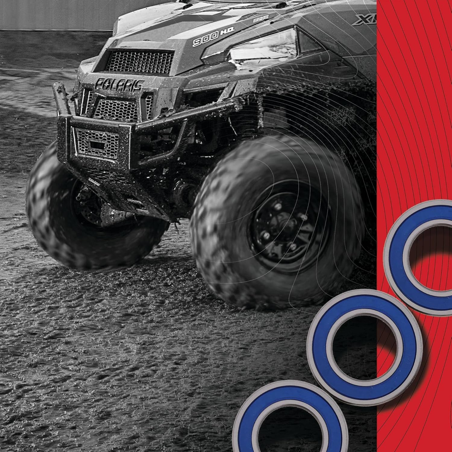 All Balls Racing 25-1037 Wheel Bearing Seal Kit Compatible with/Replacement for Honda