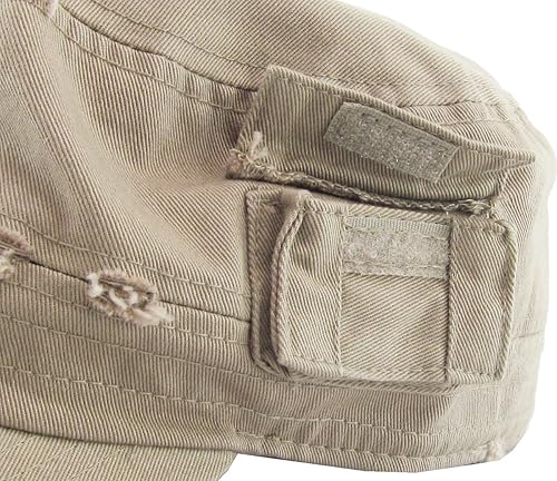 Miniatura 10 de Cadet Army - Gorra de estilo militar básico diario ahora con la versión de bolsillo Stash