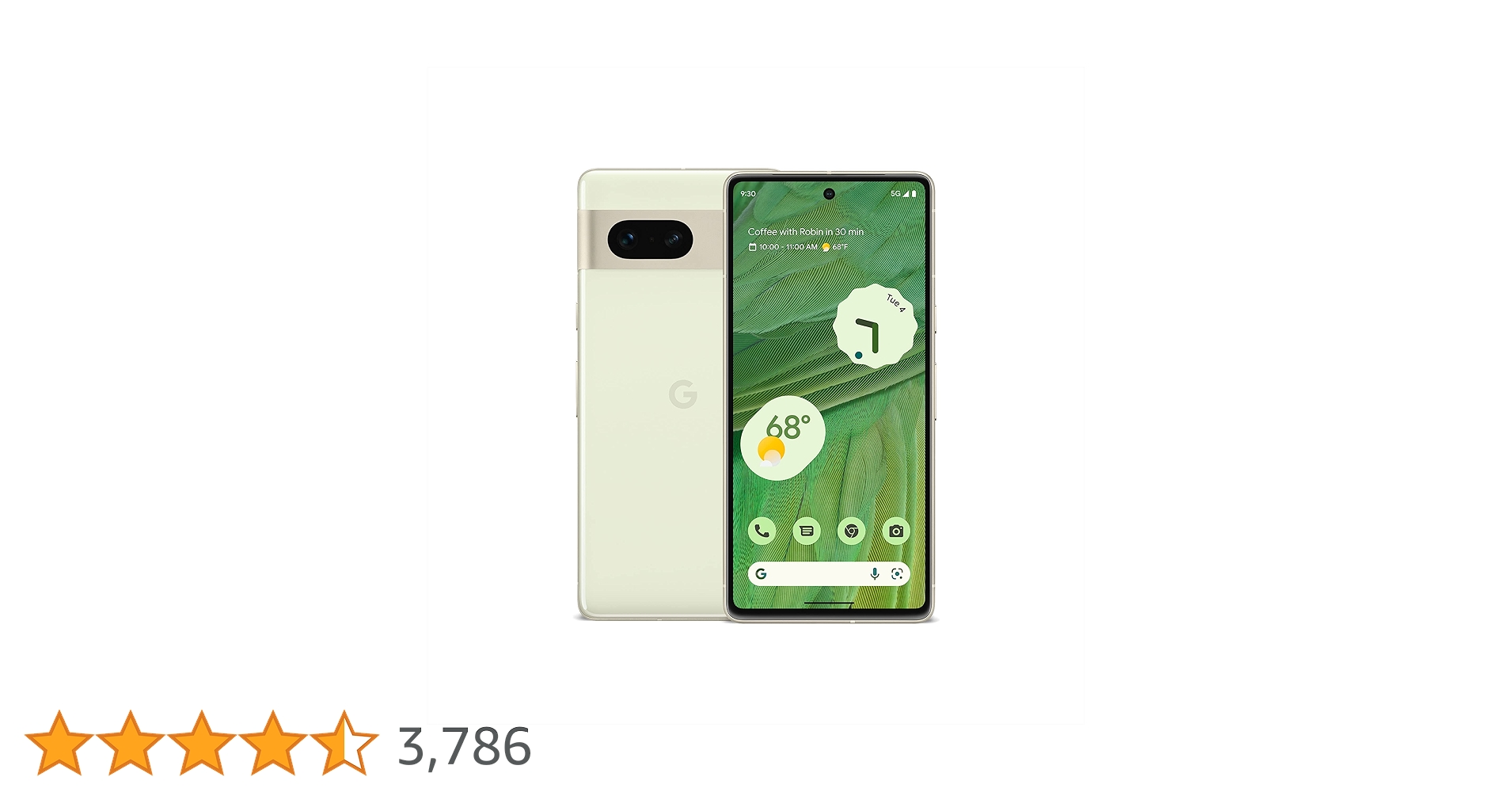Google Pixel 7 – Unlocked Android 5G Smartphone with 12