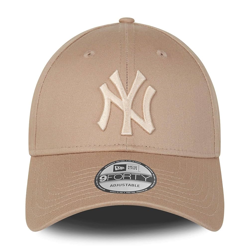 NEW ERA ニューヨーク・ヤンキース 9FORTY キャップ ベージュ Amazon | ニューエラ (New Era) 9フォーティ ストラップバック