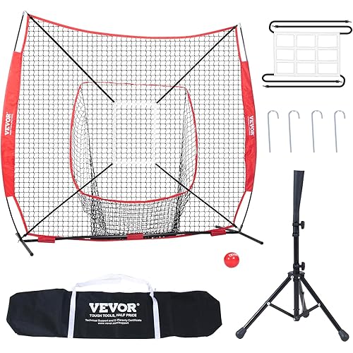 VEVORPortable Baseball Training Net for Hitting