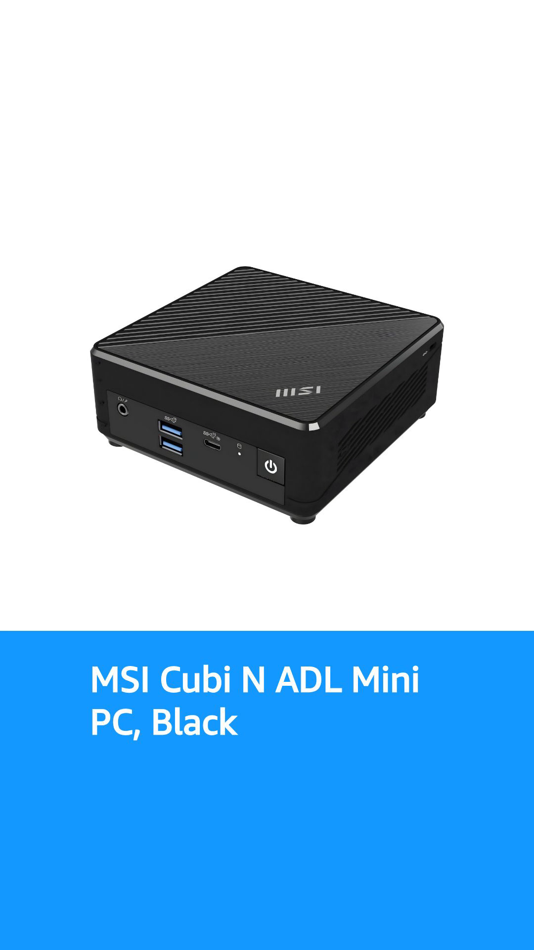 MSI Cubi N ADL Mini PC: Intel Celeron N100, Wi-Fi, Thunderbolt