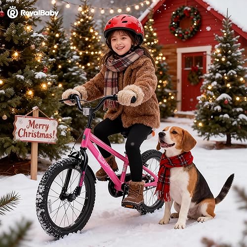 Miniatura 129 de RoyalBaby Kids Bike Freestyle Classic & EZ Balance Pedal Switchable Bicycle, 12 14 16 18 Inch, 3-10 Years Toddler to Big Kids Verde