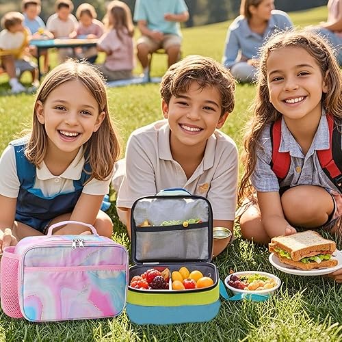 Miniatura 235 de RHCPFOVR Kids Lunch Bag - Insulated Lunch Box for Boys Girls,Washable Lunch Bag and Reusable Toddler Leak-proof Lunchbox for School and Daycare