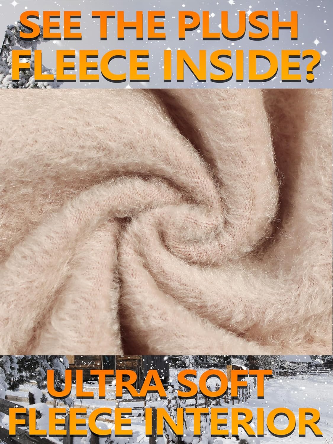 HONENNA Colorful Womens Fleece Lined Tights High Waisted Opaque Winter Thermal Pantyhose, Medias Termicas Para Mujer - Image 2