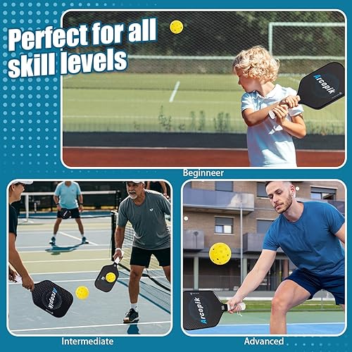 Miniatura 3 de Bolas de pickleball aprobadas por USAPA  Estilo Franklin X-40 de 40 agujeros para exteriores, duraderas, resistentes a las grietas para jugar en