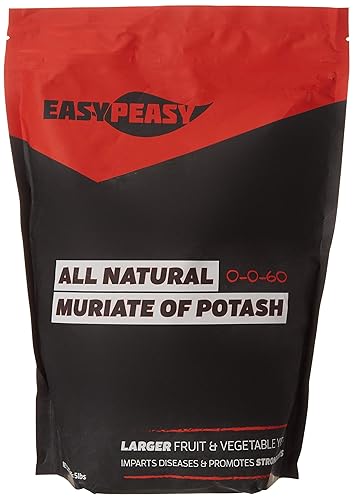 Muriato de potasa totalmente natural Fertilizante de potasio con análisis 0-0-60 Alimento vegetal de potasio para todas las plantas de interior y