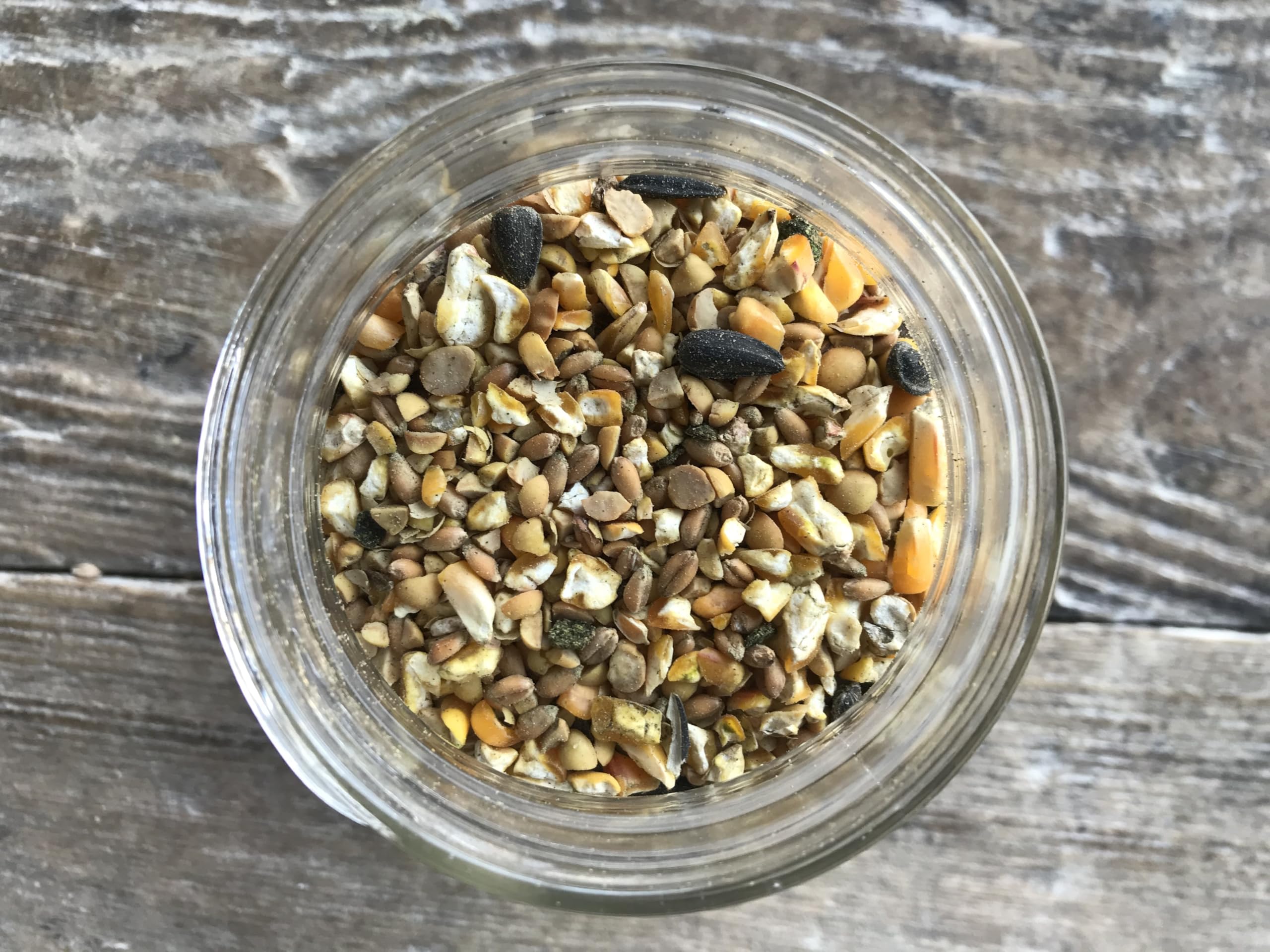 Wholesome Harvest All Flock Feed, High Nutrition Layer Feed for Flocks, Non-GMO Duck, Turkey, Geese and Chicken Feed, Whole Grain 40 lbs Pack