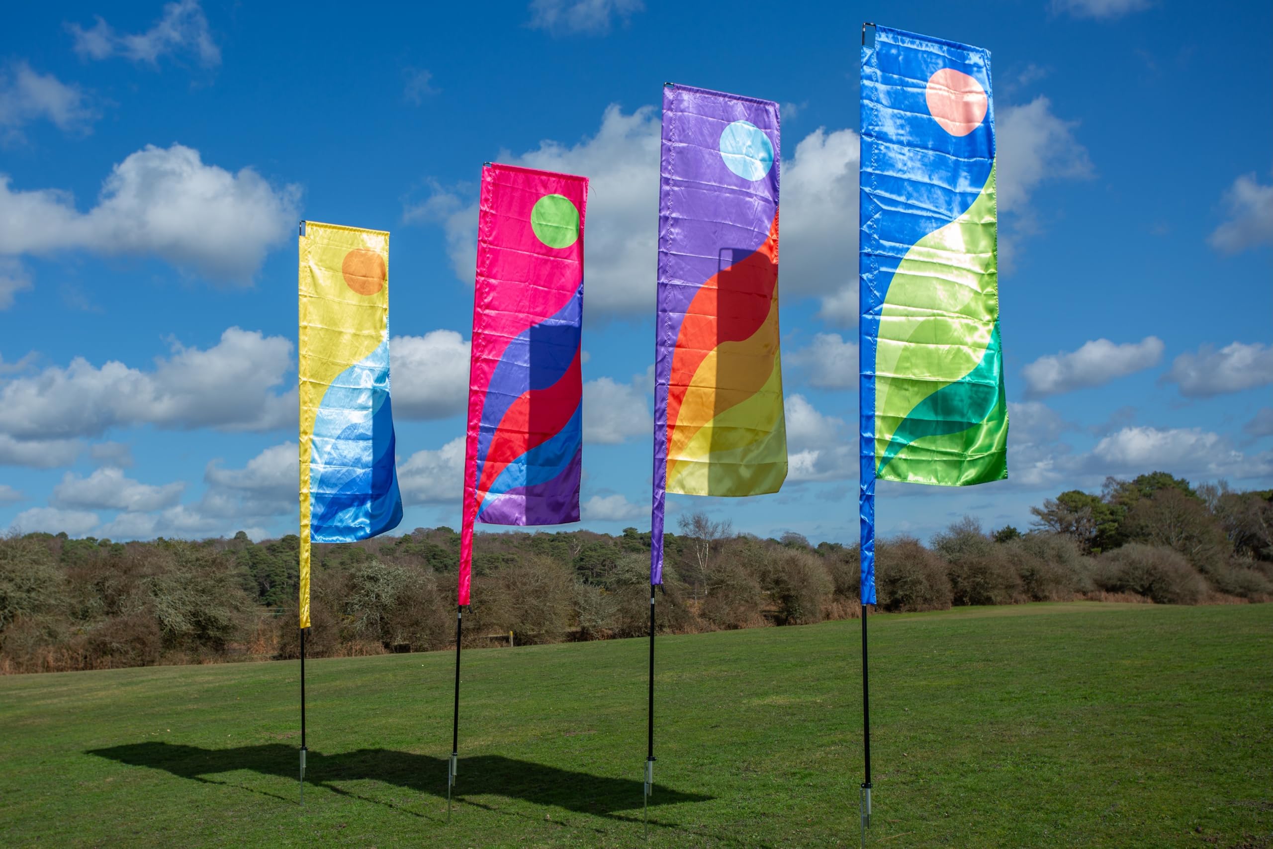Square Top Festival Flag ... Sky (Yellow Sky, 4m)