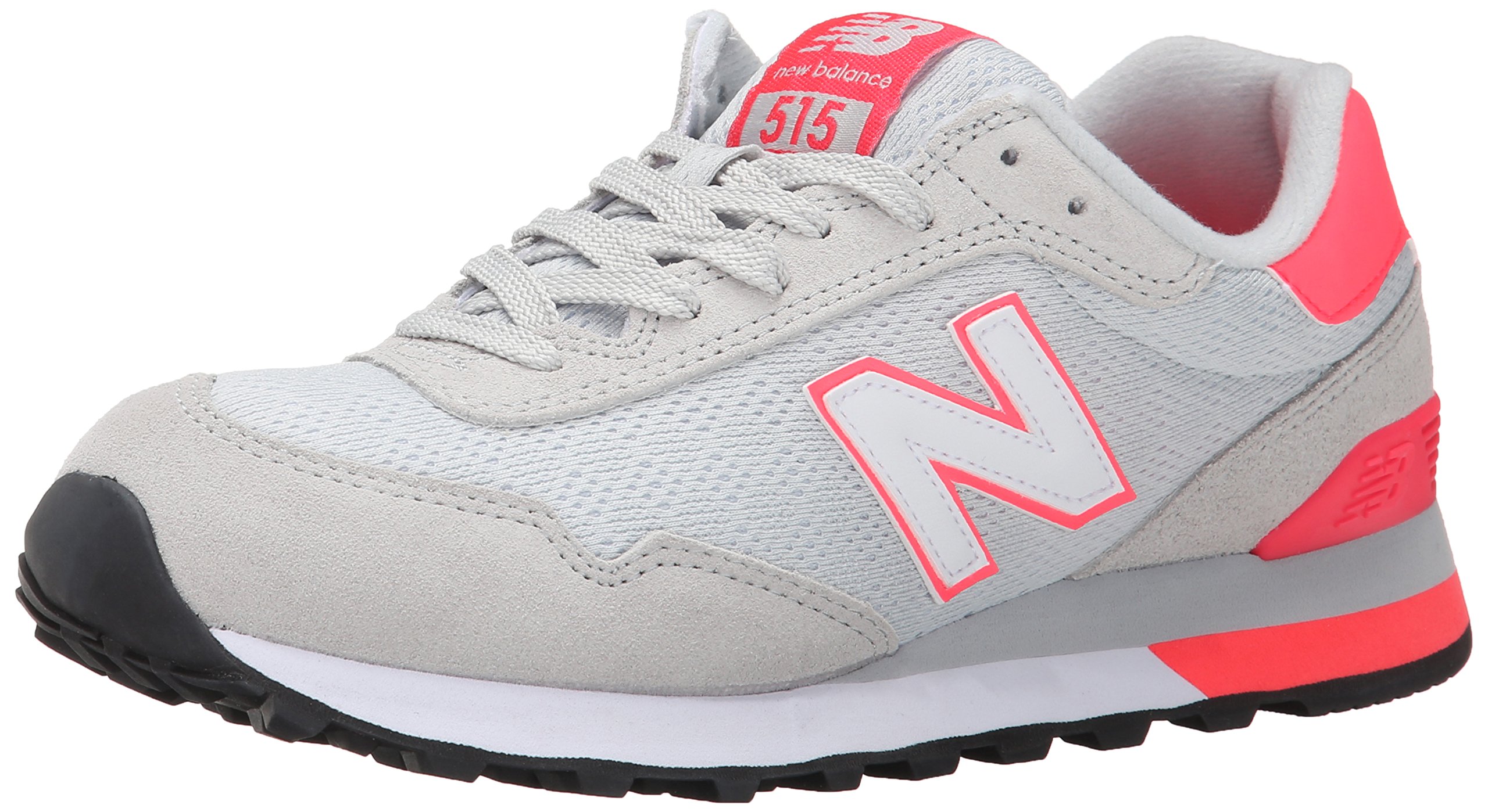 New Balance Women's 515 V1 Sneaker, Black/Prism Purple/Gold Rush, 6 M US — view 10