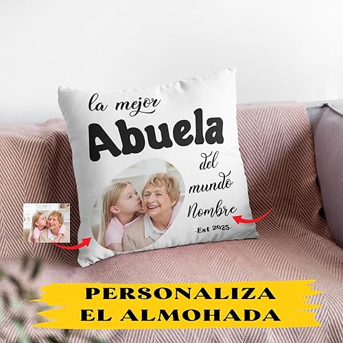 Miniatura 2 de Fundas de almohadas con inserto de personalizados, regalos para Abuelas para Navidad, regalos de Día de las Madres para Abuela, regalo para mujer 14