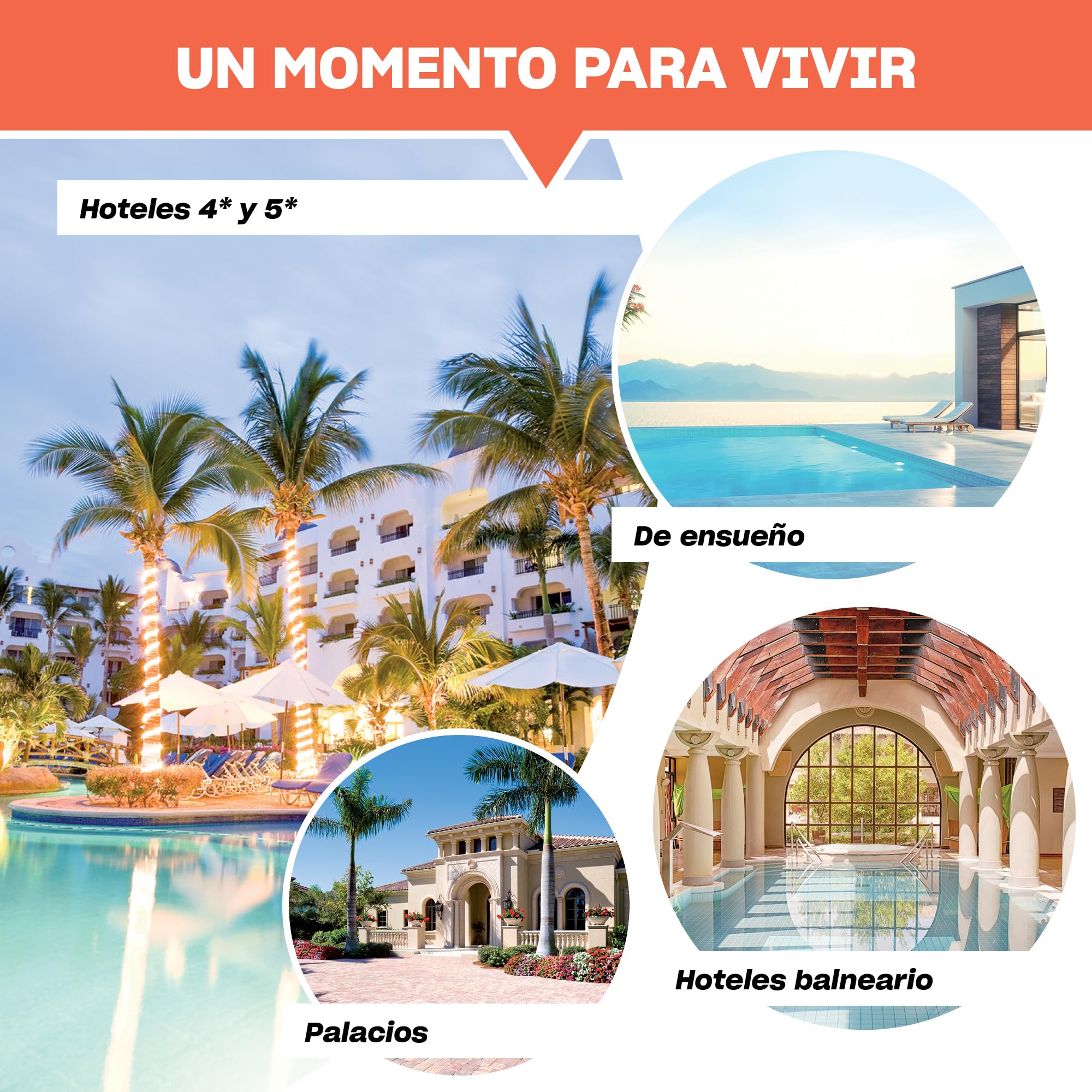 Smartbox - Caja Regalo 3 días SPA y Relax - Idea de Regalo - 2 Noches con SPA, Tratamiento o bañera de hidromasaje para 2 Personas