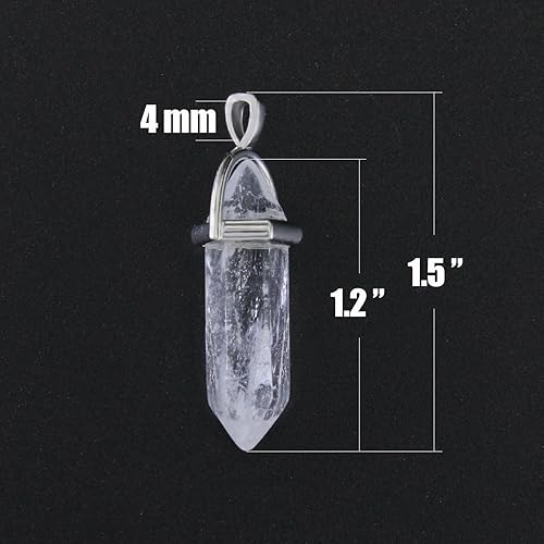 Miniatura 9 de Colgante auténtico del chakra del Reiki del punto de curación de la piedra del cuarzo, joyería que hace las piedras al por mayor, lapis lazuli,