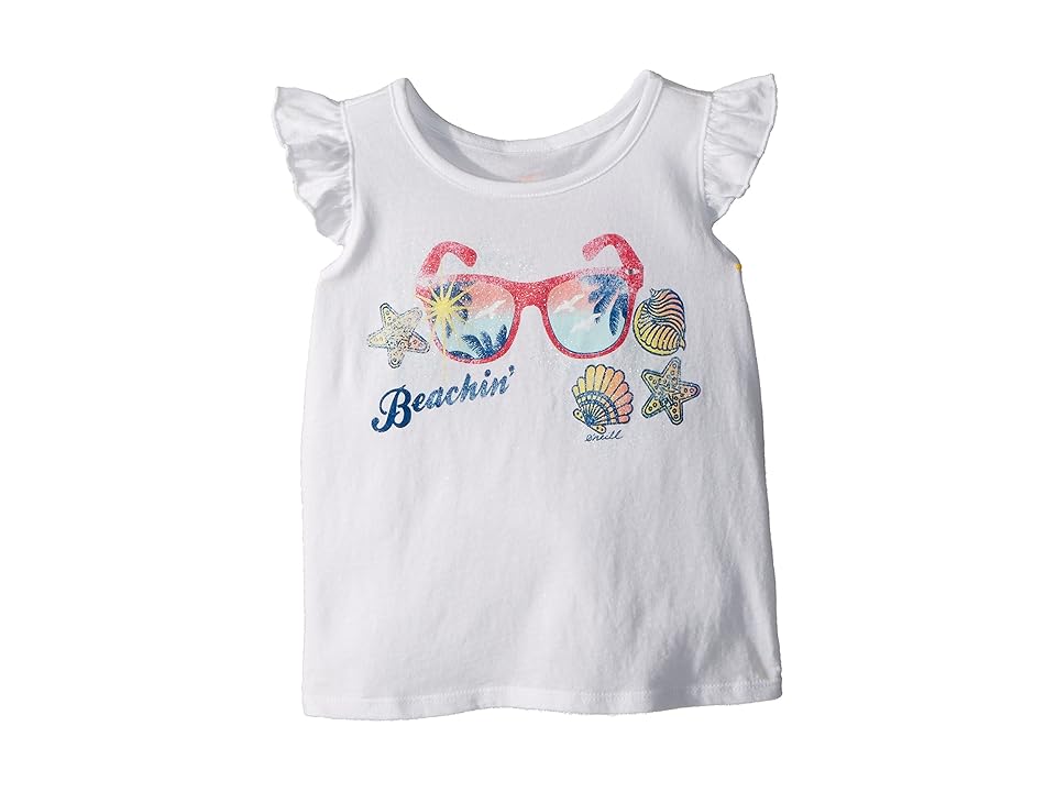 

O'Neill Kids Sunnies Tank Top (Toddler/Little Kids) (White) Girl's Sleeveless
