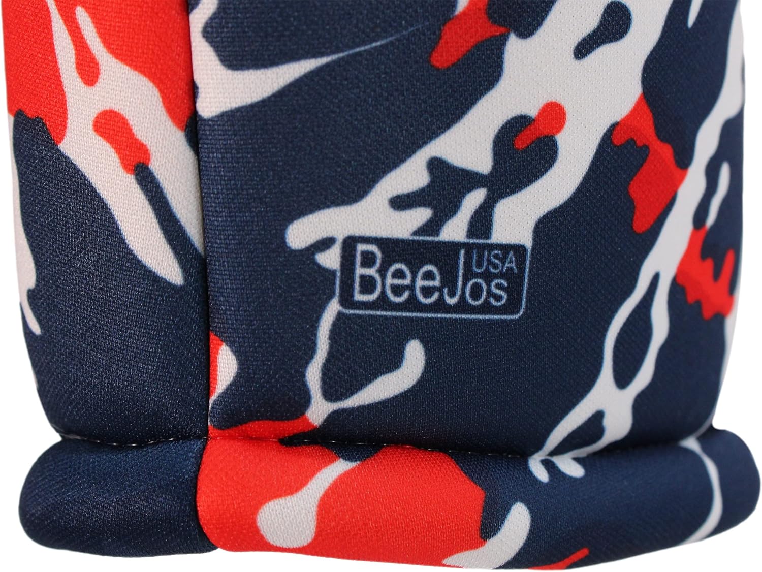 Blue & Red Spiral Tie Dye | BeeJoss Golf Club Headcover | Driver Fairway Hybrid-Sold Separately | Handmade in USA