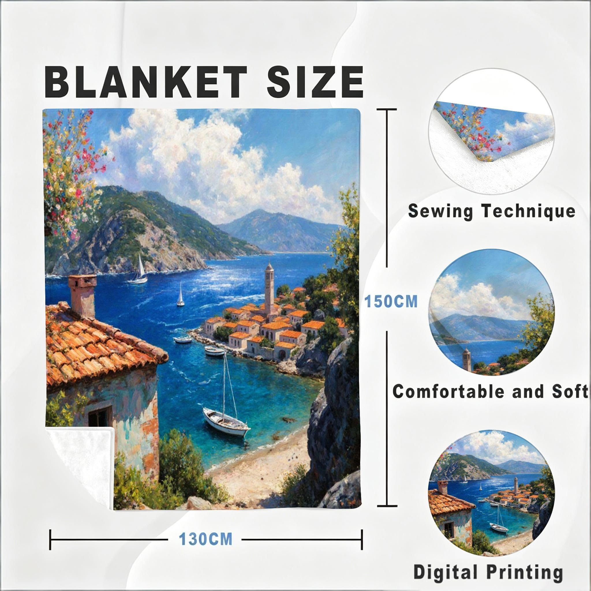 Manta 220x240 cm Girasol Franela Polar para Cama 135/150-A329