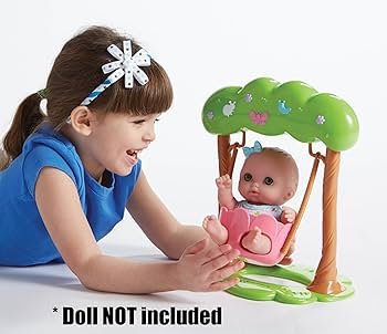 baby toysジャンスカ Amazon.com: JC Toys Adorable Lil' Cutesies Swing Fits Most