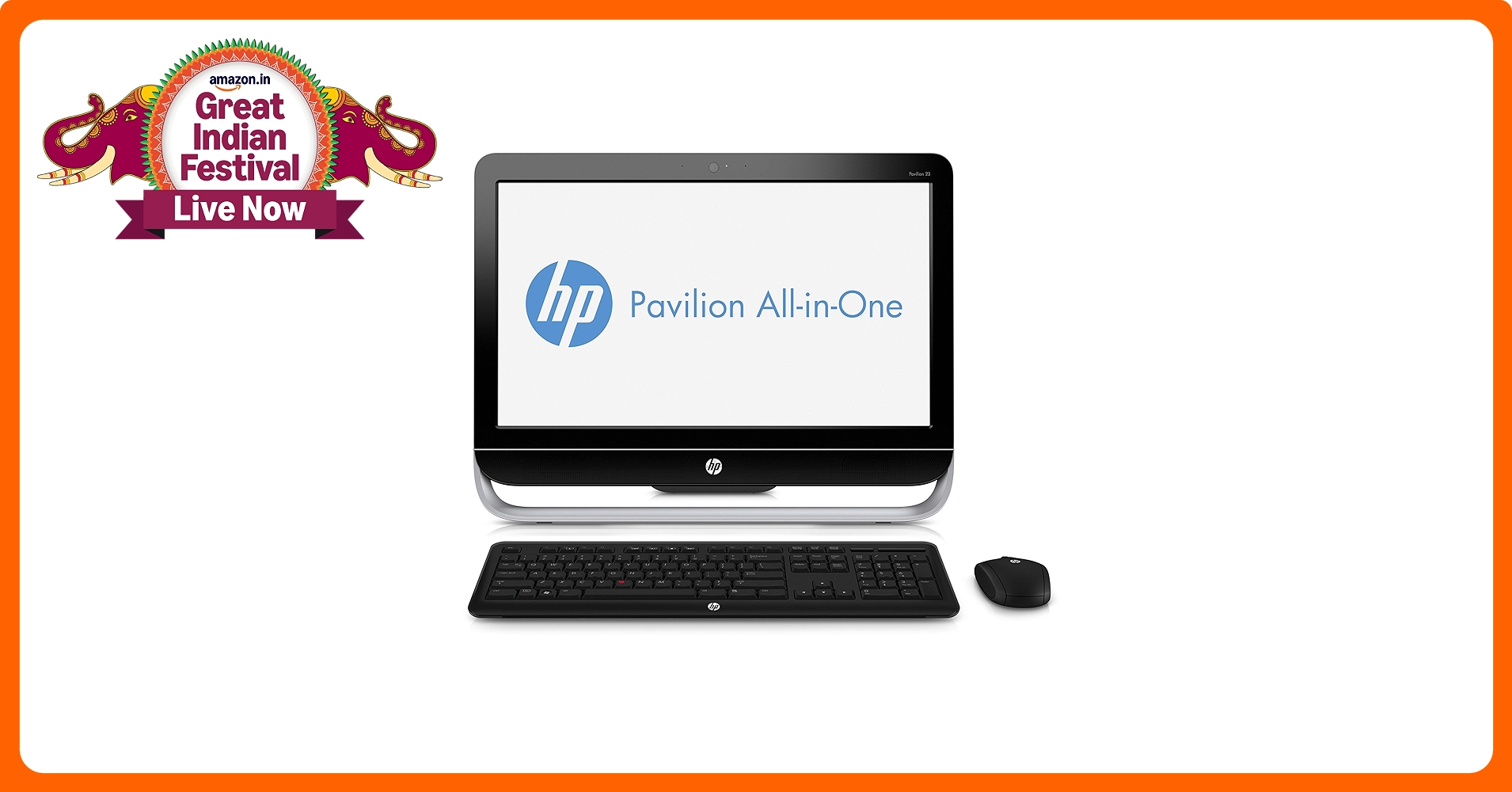 HP 23インチPavilion オールインワン一体型PC Amazon | HP デスクトップ（オールインワン）HP All-in-One 24