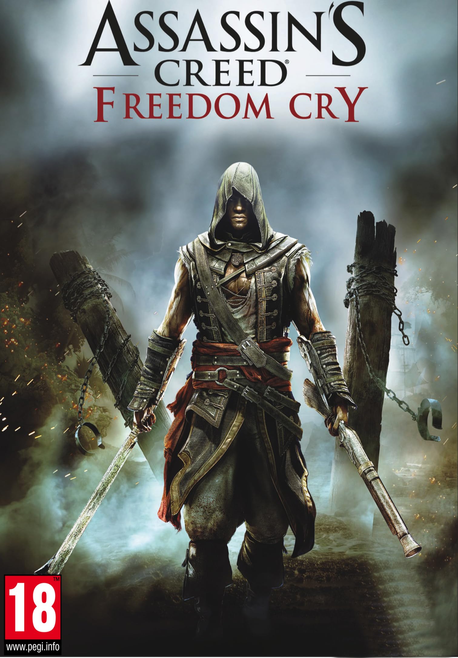 Assassin's Creed Freedom-Cry PC Game DVD With Box For Windows-image-40