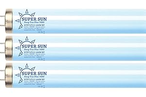 Super Sun Deep Tan Plus 7000 F71T12 100W Bipin Tanning Bulbs (6)
