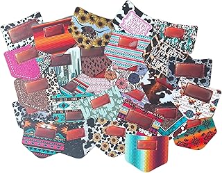 Pocket Shaped Cardstock Freshie Cutouts For Jean Pocket Tag | 3.25 x 2.6” inches | Rounds Circles for Scented Aroma Beads Car Candle, for Silicone Mold Western Bulk Bundle Men