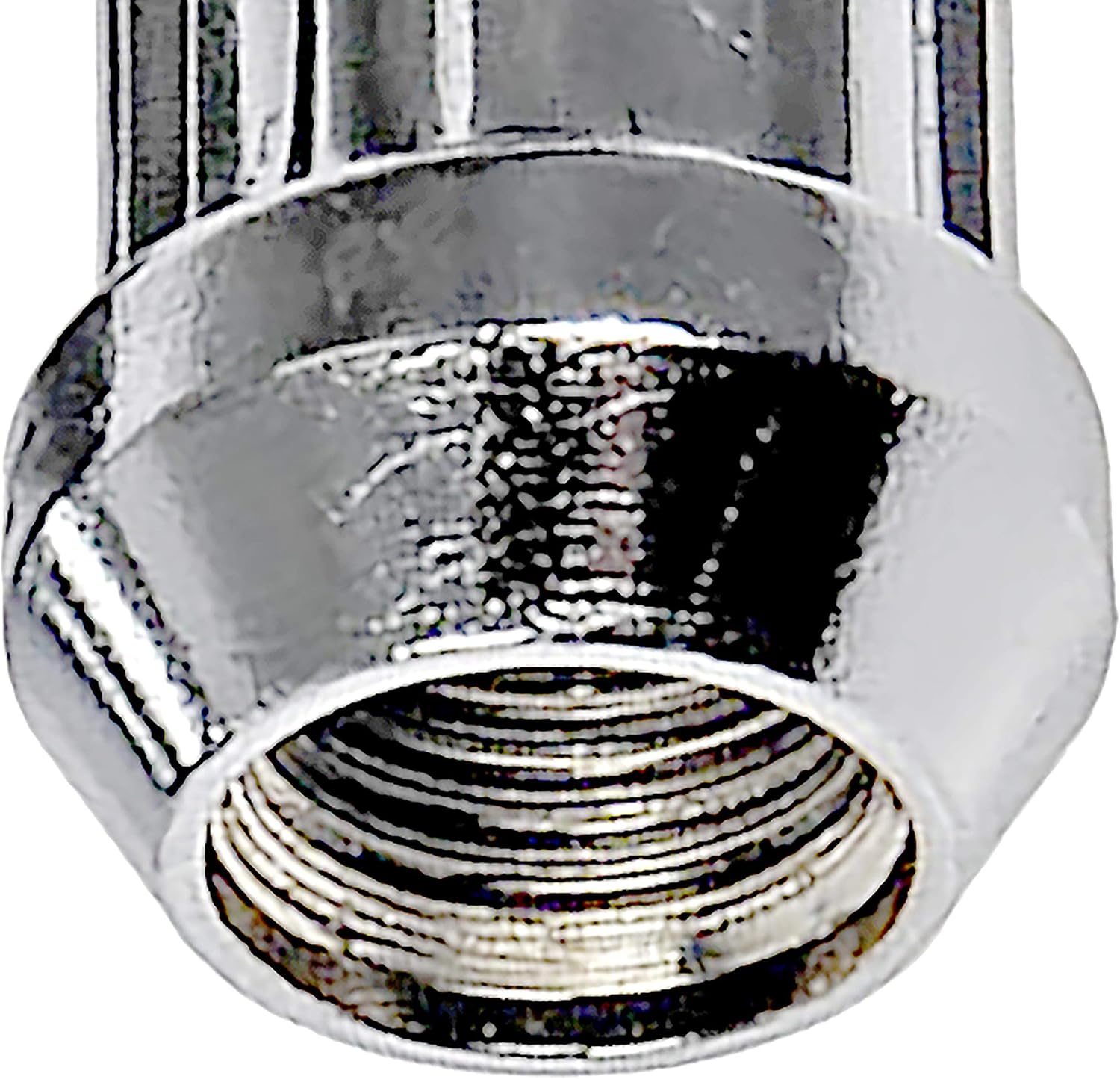 APDTY 142127 Wheel Nut Lock Chrom Acorn Set 1/2-20