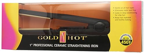 Miniatura 8 de Gold N Hot - Plancha plana de cerámica profesional 10in