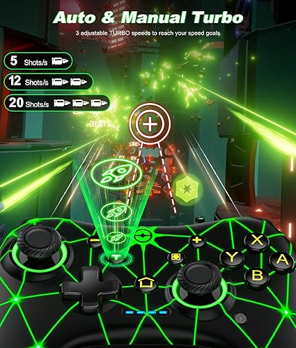 Miniatura 3 de Switch Controller, Wireless Switch Controller Compatible with Nintendo Switch 2/Swicth Controller/Lite/OLED, Wireless Switch Controllers Work with