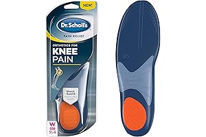 Dr. Scholl's Knee Pain Relief Orthotics: Instant Relief for Knee Pain, Including Runner's Knee