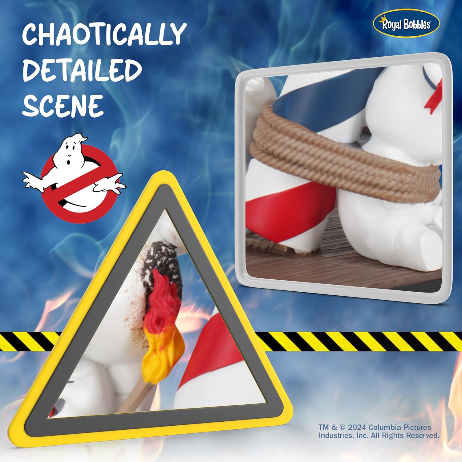 Royal Bobbles Ghostbusters: Afterlife Mini-Pufts Rocket Bobblescape – 6 Inches Tall – Collectible Bobblehead Statue