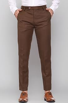 - Men's Casual Trousers for Men | Slim Fit Trousers for Men |Trousers for Men | Men Formal Pant