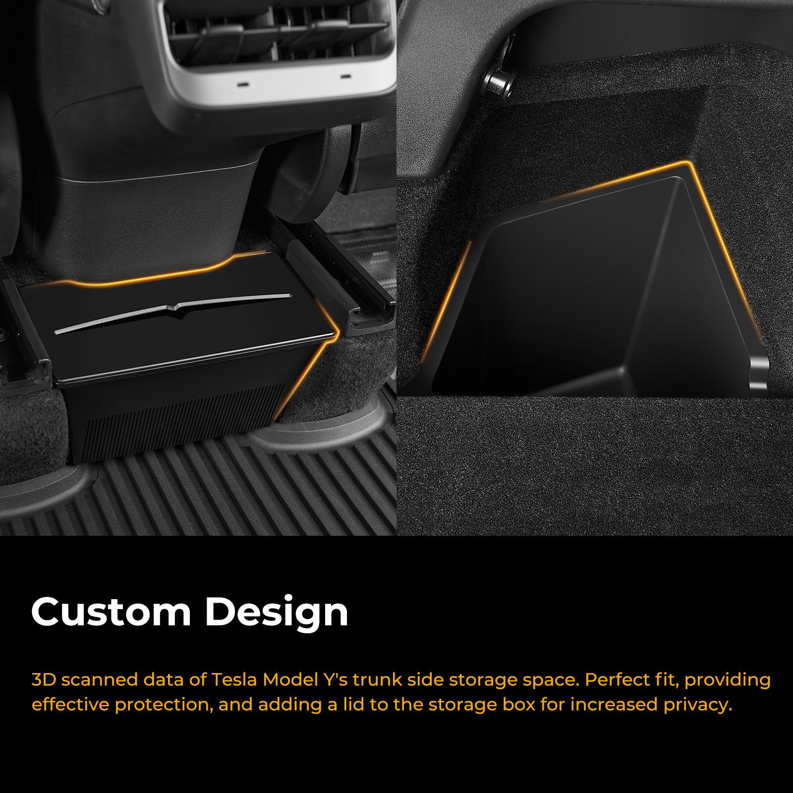 Beschermende Tesla Model Y Accessoires - Dorpel Beschermer Kofferbak Trunk voor Nederland en België