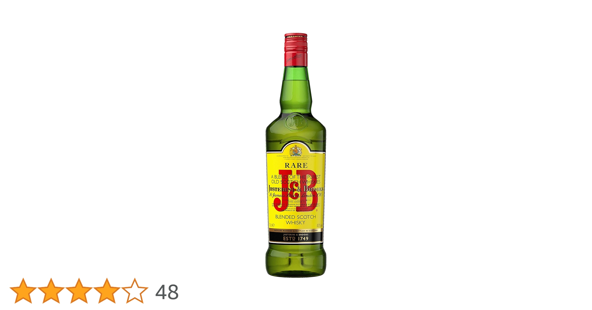 Amazon.co.jp: J&B レア [ ウイスキー イギリス 700ml ] : 食品・飲料