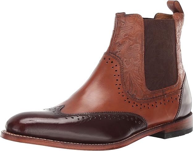 wingtip chelsea boot