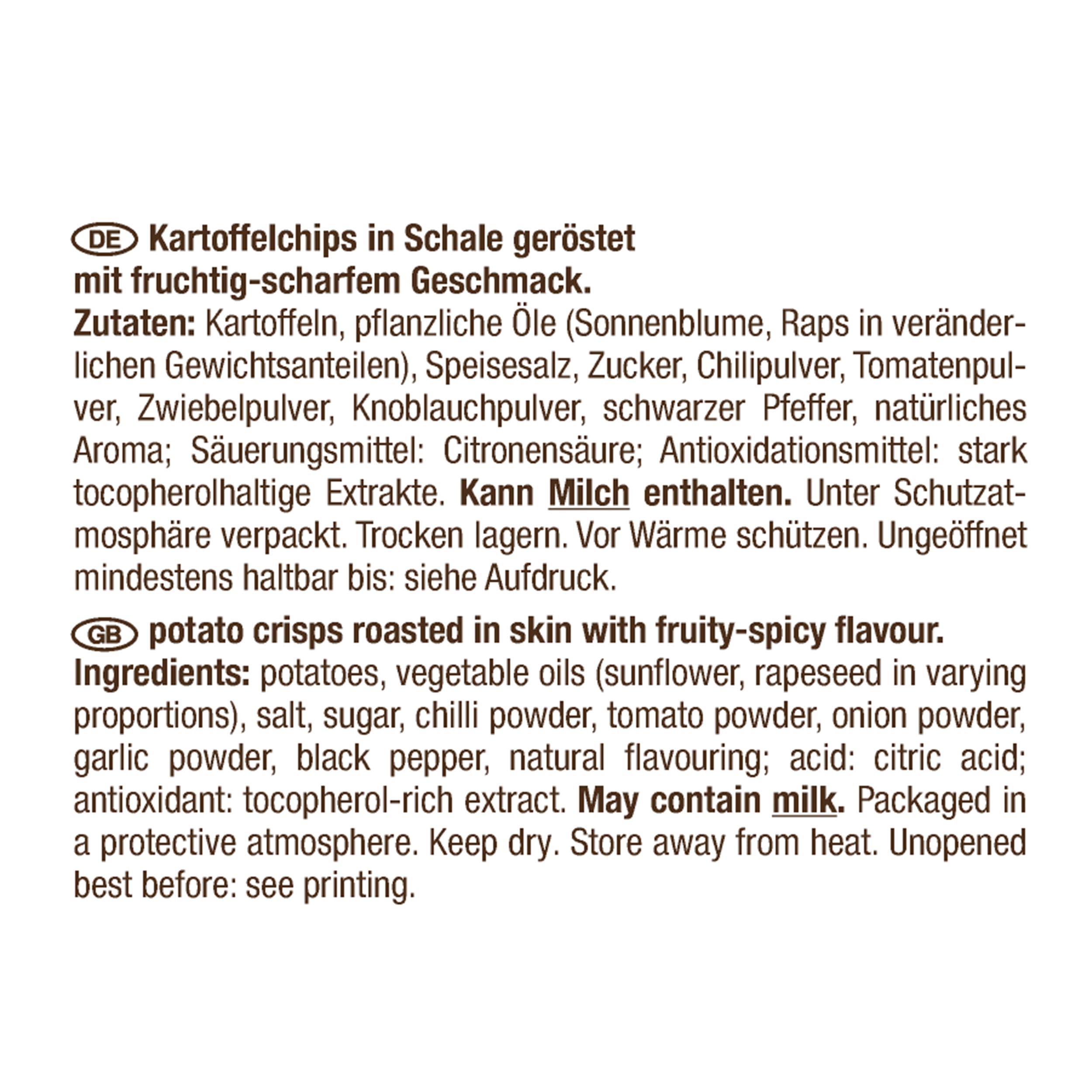 LORENZ | Naturals Kesselchips Tomate & Chili Geschmack | 12 x 95 g | vegan