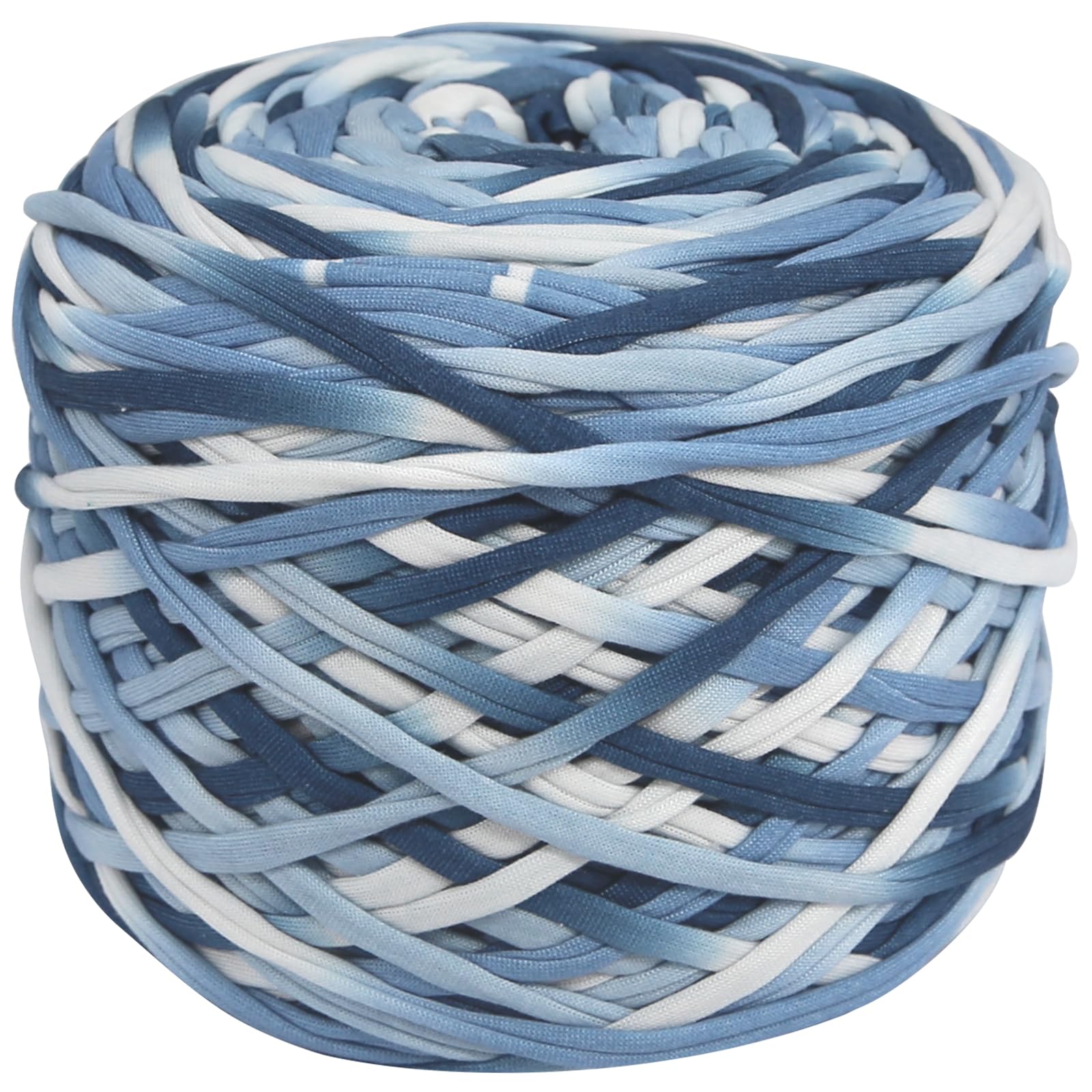 SIMEIQI 400g T-Shirt Yarn for DIY Knitting Home Decor, Ocean