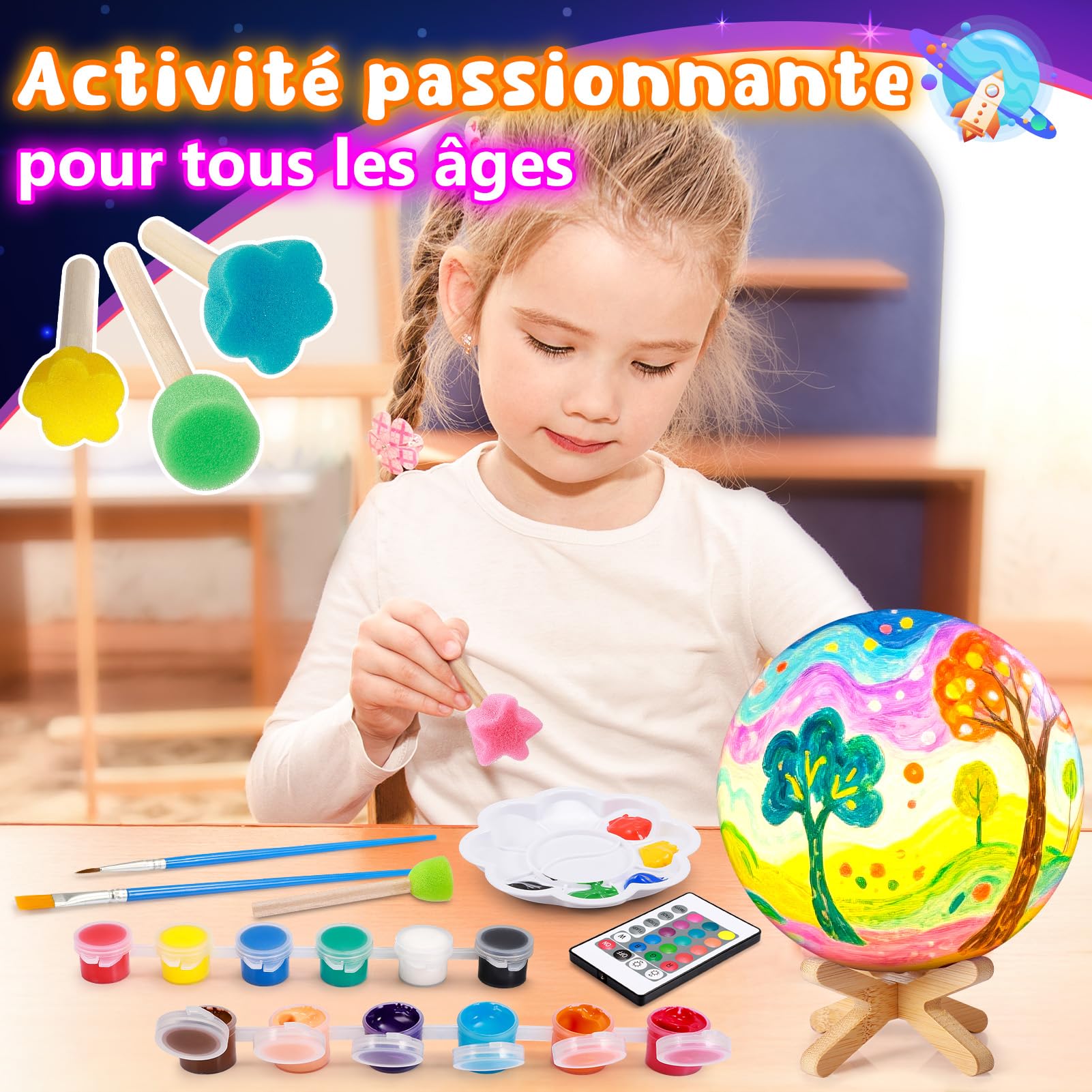 Hapikids Cadeau Fille 6 7 8 9 10 11 12 Ans, Bricolage Enfant 6-12 Ans