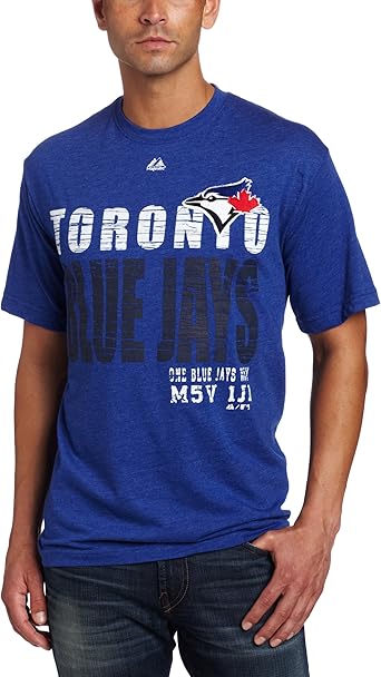 MLB Herren Toronto Blue Jays First Appeal T-Shirt, kurzärmelig